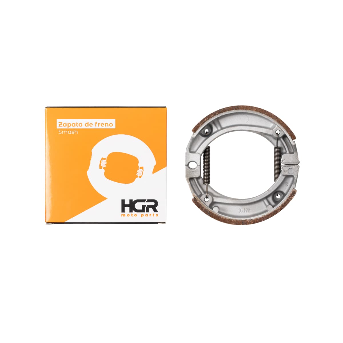 ZAPATA DE FRENO RESORTES CRUZADOS (SMASH)